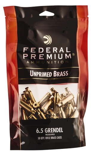 Federal Gold Medal, Fed Pr65gdlupb50 Gm 65grn Empty Vented Brass 50