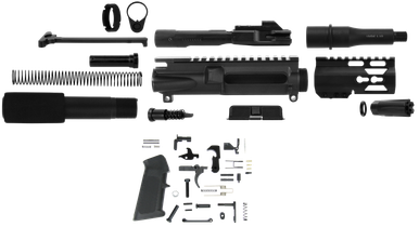Tacfire Ar Build Kit, Tacfire Ss-pk9mm-lpk-4-k Keymod 9mmPst Build Kit