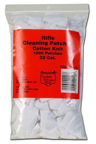 Southern Bloomer Cleaning Patches, Sbc 118 22 Cal Bulk Patches1000 Ct