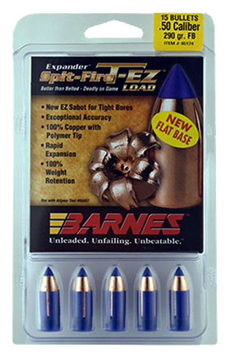 Barnes Bullets Spit-fire T-ez, Brns 30587 .451 50c 250 T-ez Fb 15