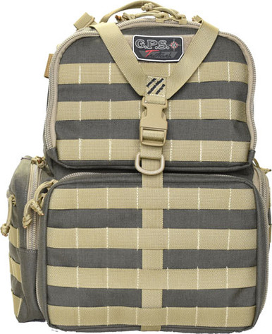 G*outdoors Tactical Range Backpack, Gpst1612bprke Tr BackpackHolds 3 Handguns -green