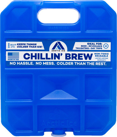 Arctic Ice Chillin Brew Medium - 1.5lb Reusable Refrige Temp