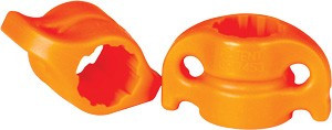 Ams Bowfishing Safety Slide - System 5/16" Orange 2-pack