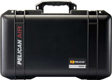 Pelican 1525 Range Air Case - Black Id 20.5"x11.31"x6.75"