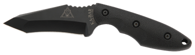 KA-BAR TDI Hell Fire Fixed 3.5 in Black Blade Zytel Handle