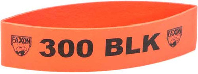 Faxon Magazine Marker Bands - .300 Blk Red 10pk