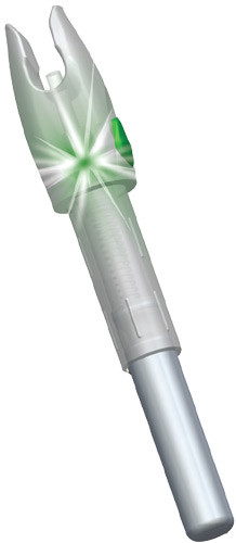 Glorynock Lighted Nock - Gt-series Green 3/pack