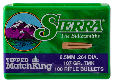 Sierra Tipped Matchking, Sierra 7407.264 107 Tipped Mk100