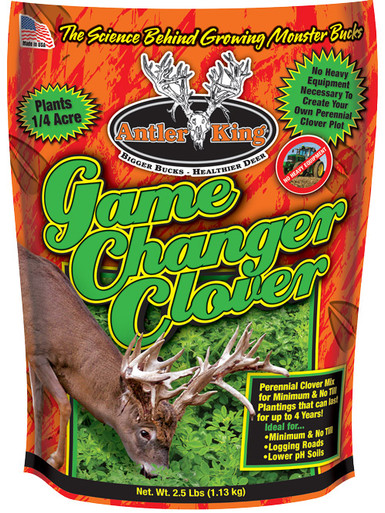 Antler King Game Changer - Clover 2.5# Perenial 1/4 Acre