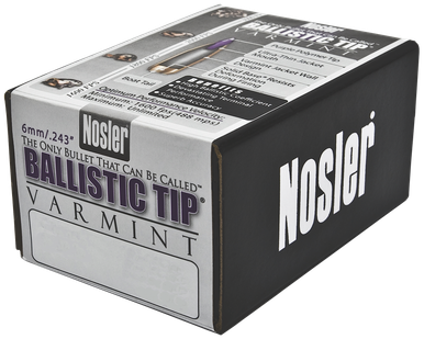 Nosler Ballistic Tip, Nos 24055 Blstc Var6mm 55 Sptzr 100