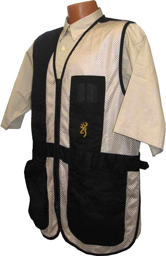 Bg Mesh Shooting Vest R-hand - 3x-large Black/tan Trim