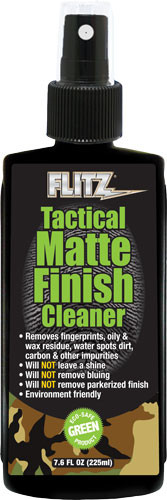 Flitz Tactical Matte Finish - Cleaner 225ml 7.6 Oz Spray