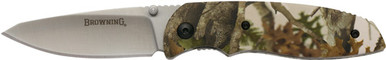 Bg Knife Edc Folding Hunter - 2.62" Blade Tan Camo Alum