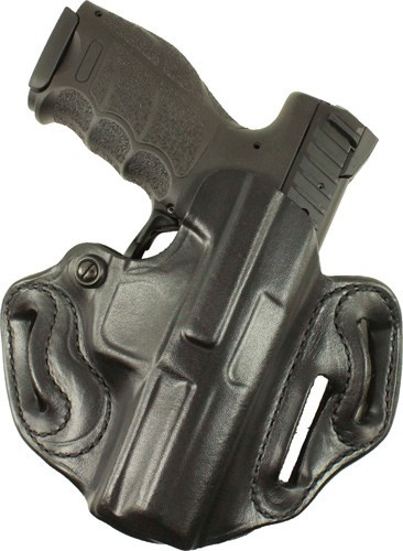 Desantis Speed Scabbard Holstr - Rh Owb Leather Sig P239 Black