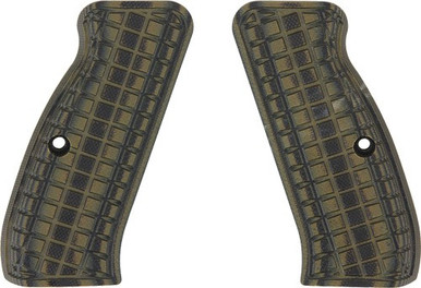 Pachmayr Dominator G10 Grips - Cz 75 Green/black Grappler