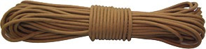 Red Rock 550 Parachute Cord - 50 Feet Coyote