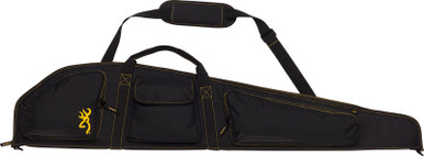 Bg Buck Mark Logo Gun Case - 50" Rifle Black/gold W/sling