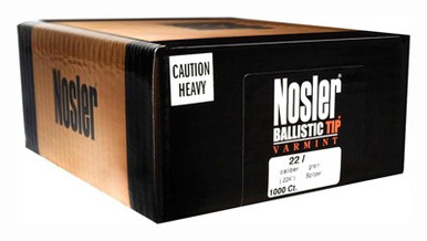 Nosler Bullets 22 Cal .224 - 40gr Ballistic Tip 1000ct