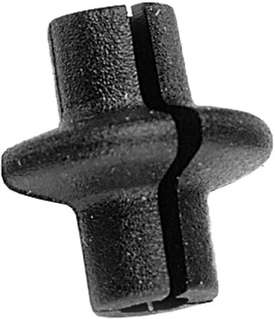 Pine Ridge Kisser Button - Slotted Black 1ea
