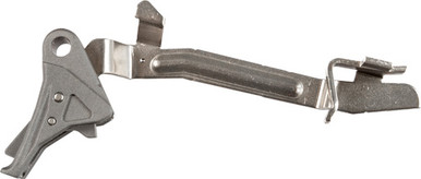 Grey Ghost Prec Glock Trigger - Grey Safety Grey Shoe