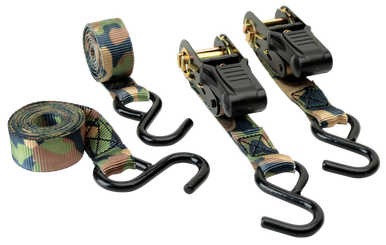 HME Camo Ratchet Srap 4 Pack