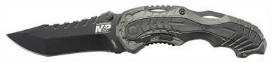 S&w Knife M&p Spring Assist - 3.4" Grey