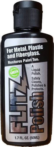 Flitz Metal Polish Liquid - 50ml 1.7 Oz Bottle