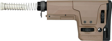 Rra Marksman 6-pos Stock Kit - Adj W/receiver Extension Tan