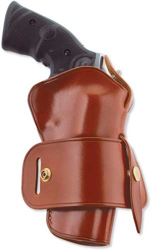 Galco Wheelgunner Belt Holster - Amb Leather S&w N-Frame 629 4" Tn