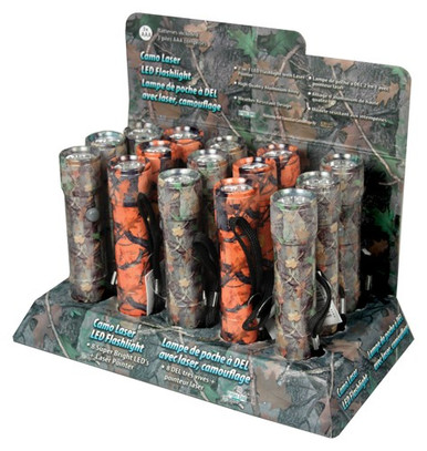 Rivers Edge Display Cb Camo - Laser Flashlight 15-pack