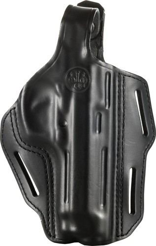 Beretta Holster 92fs/96 - Belt Slide Rh Leather Black