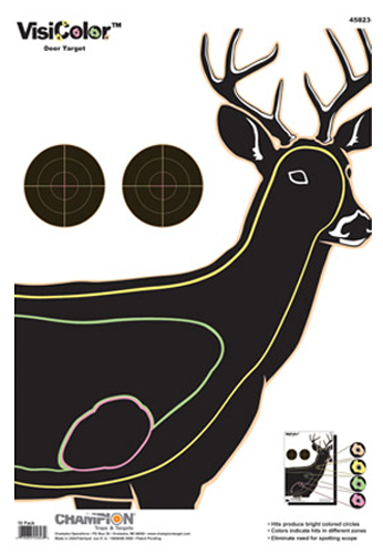 Champion Targets Visicolor, Champ 45823 Visicolor Tgt Deer10