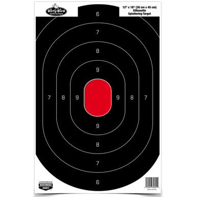 Birchwood Casey Dirty Bird Silhouette Target 8-12x18. .