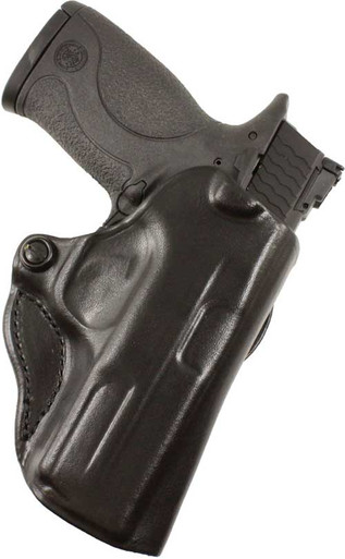 Desantis Mini Scabbard Holster - Rh Owb Leather Taurus Tx22 Blk