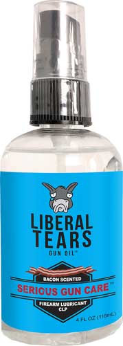 Liberal Tears Gun Oil 4oz Pump - Bottle Bacon Scented