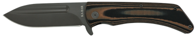 KA-BAR Mark 98 Folder 3.5 in Black Blade Brown-Black G-10