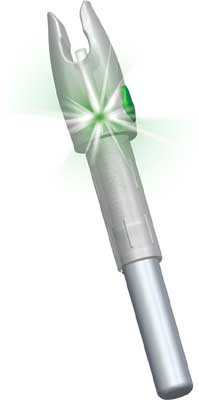 Glorynock Lighted Nock - Universal Fit Green 3/pack