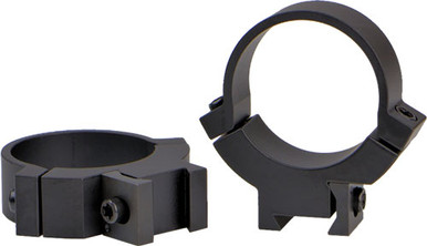 Warne Rings 7.3/22 30mm Medium - Matte 3/8 Or 11mm Dovetail