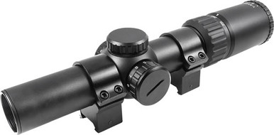 Truglo Opti-speed Bdc Crossbow - Scope 1-4x24mm Illuminated Red