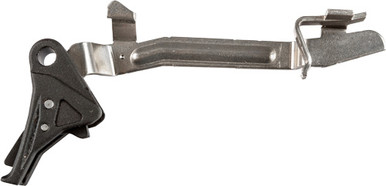 Grey Ghost Prec Glock Trigger - Black Safety Black Shoe