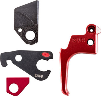 Apex Action Enhancement Kit - For Ruger Mkiv 22/45 Red
