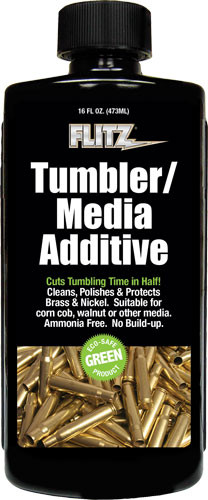 Flitz Tumbler Media Additive - 473ml 16 Oz Bottle