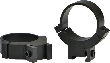 Warne Rings 7.3/22 30mm High - Matte 3/8 Or 11mm Dovetail