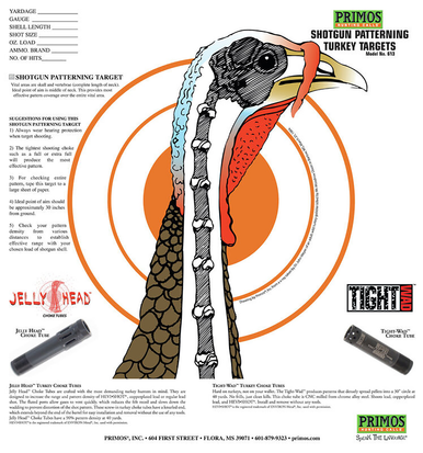 Primos Shotgun, Primos 6041Turkey Target 12 Targets