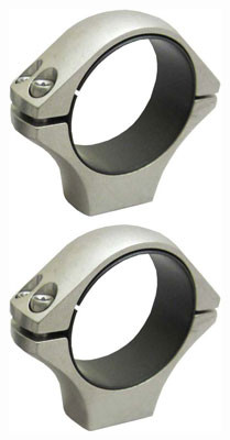 Beretta Sako Optilock Rings - 30mm Tube Low Stainless