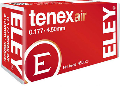 Eley Tenex Air Pellets .177 - 4.50mm 8.2 Grains 450-pack