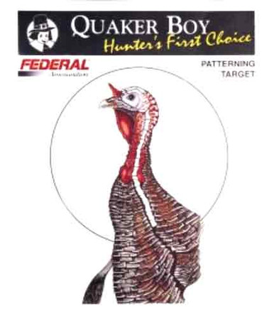 Quaker Boy Paper Target Turkey - 20" X 20" Rolled 10-pack