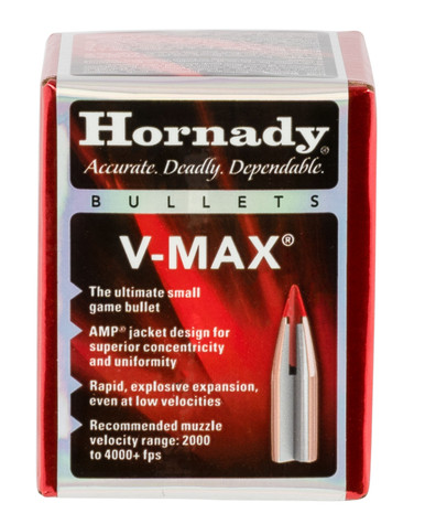 Hornady V-max, Horn 2207Bull .2215 60 Vmax100