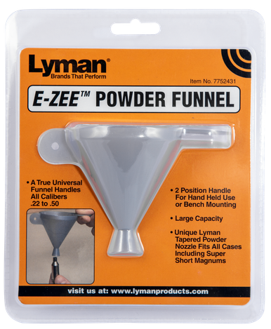 Lyman E-zee, Lym 7752431 Ezee Flo Powder Funnel