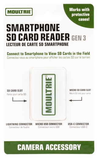 Moultrie Smartphone SD Card Reader Gen3